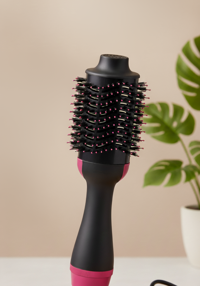 Cepillo Secador y voluminizador Rosa