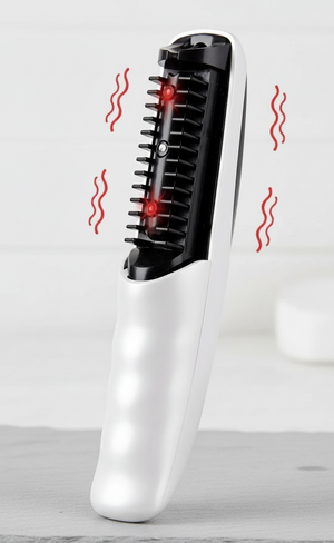 Cepillo Anticaída con LedTerapia y Vibración